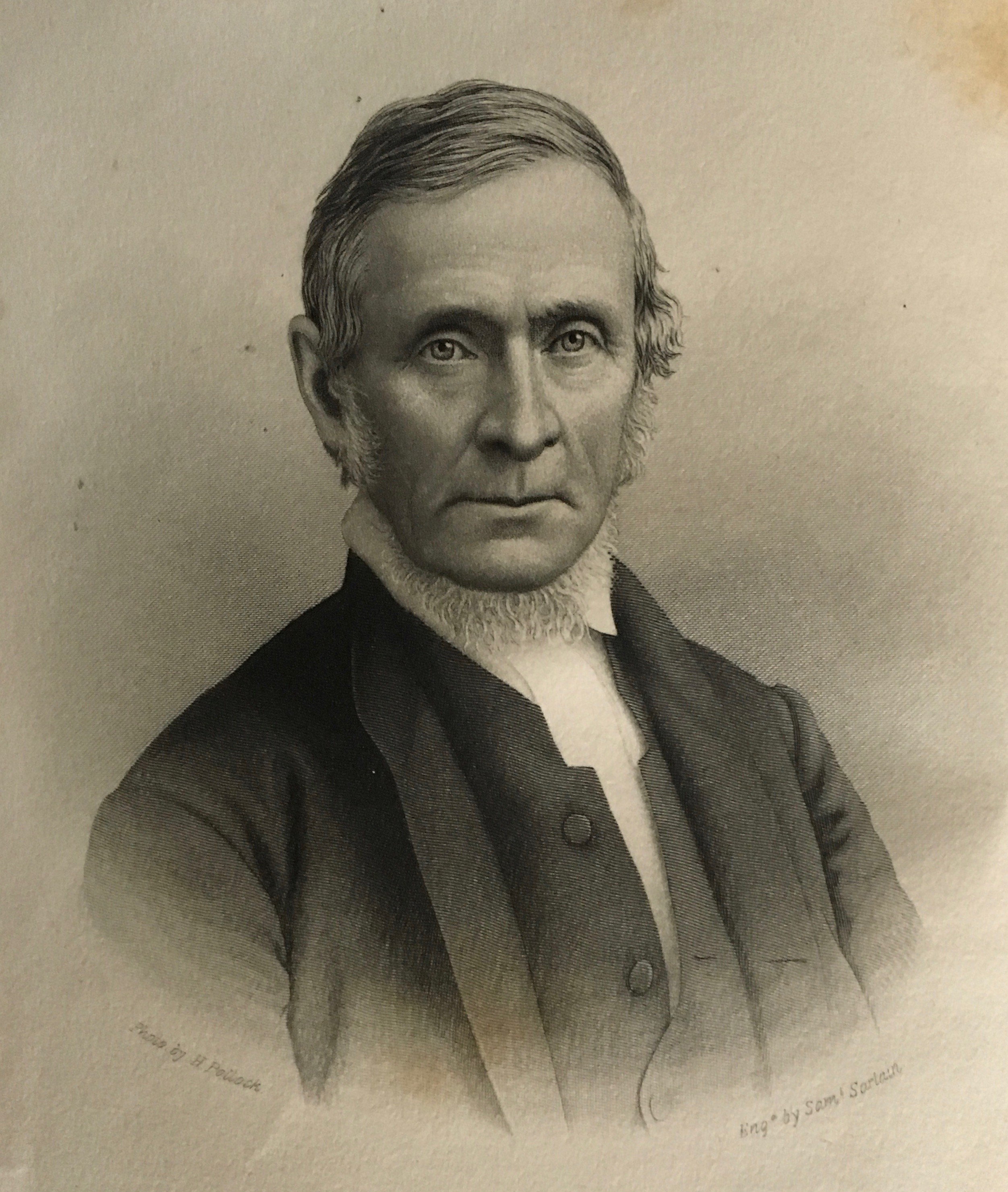 old quaker man signed picture lincoln virginia