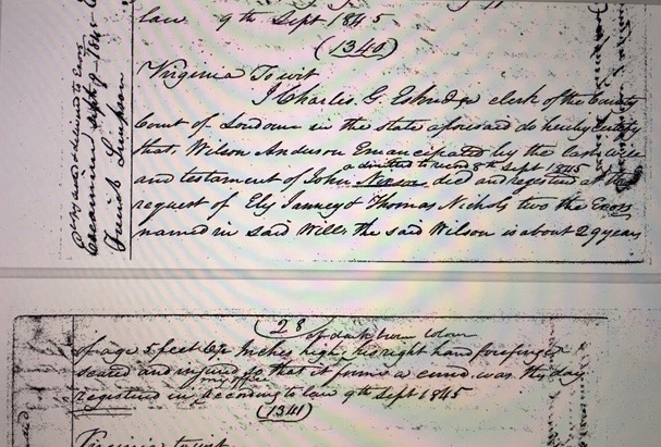 John Nixon probated will sept 8, 1845 Wilson Anderson