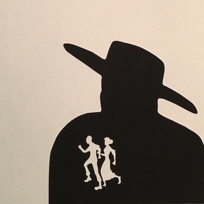 running slaves and quaker silhouette