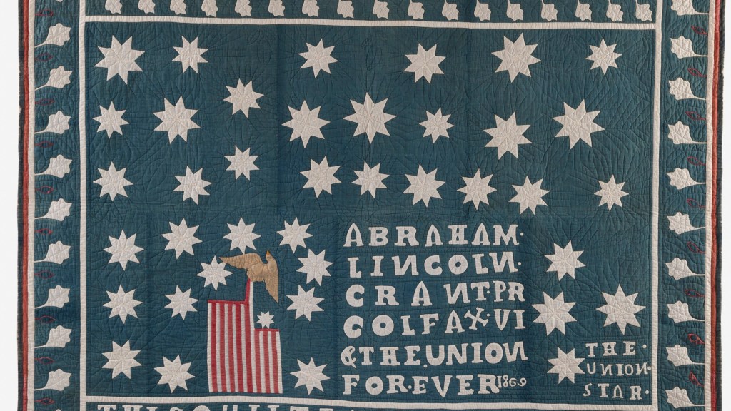 civil war art quilt
