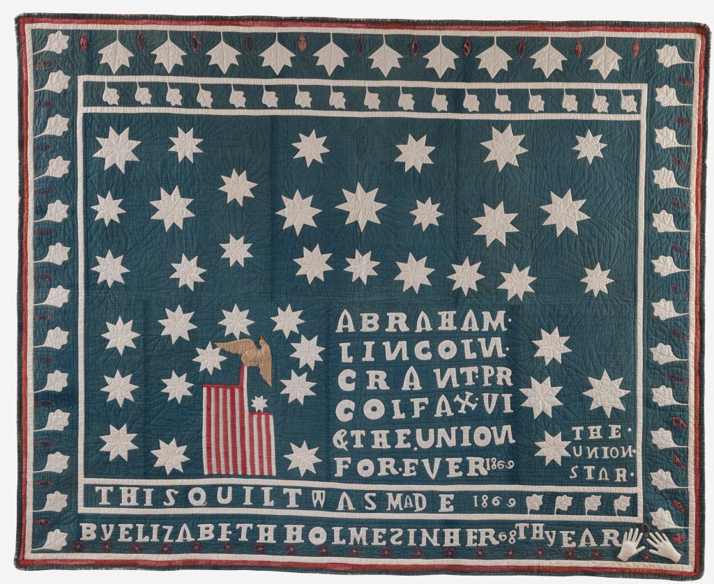 civil war art quilt