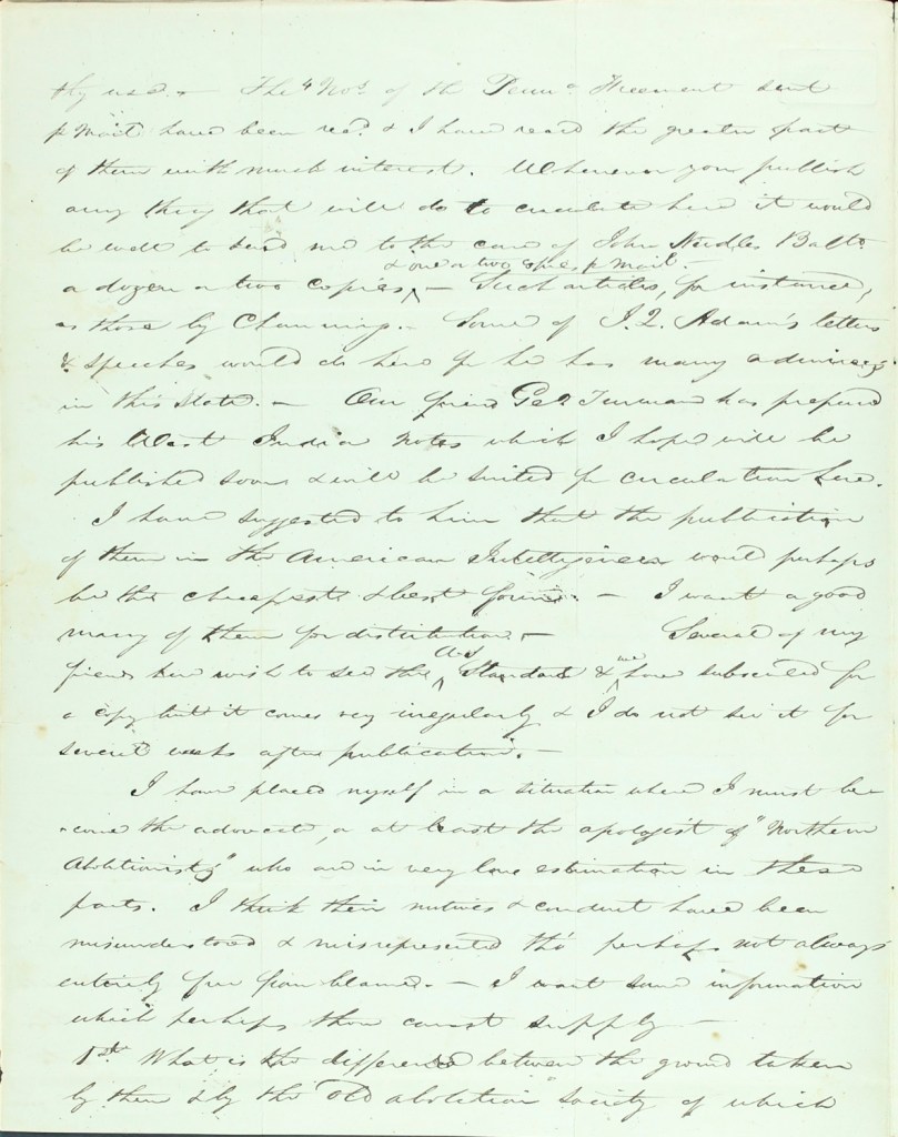 Virginia Quaker anti-slavery letter