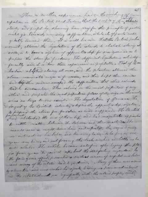 yardley taylor 1865 letter reconstruction lincoln virginia civil war