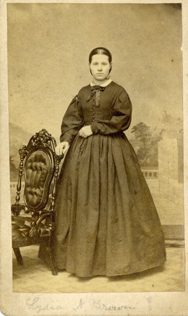 quaker girl civil war photograph