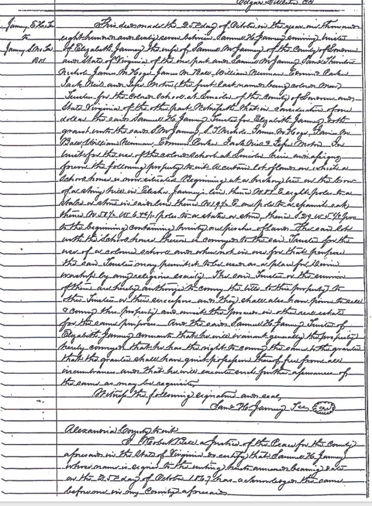 loudoun county virginia african american school