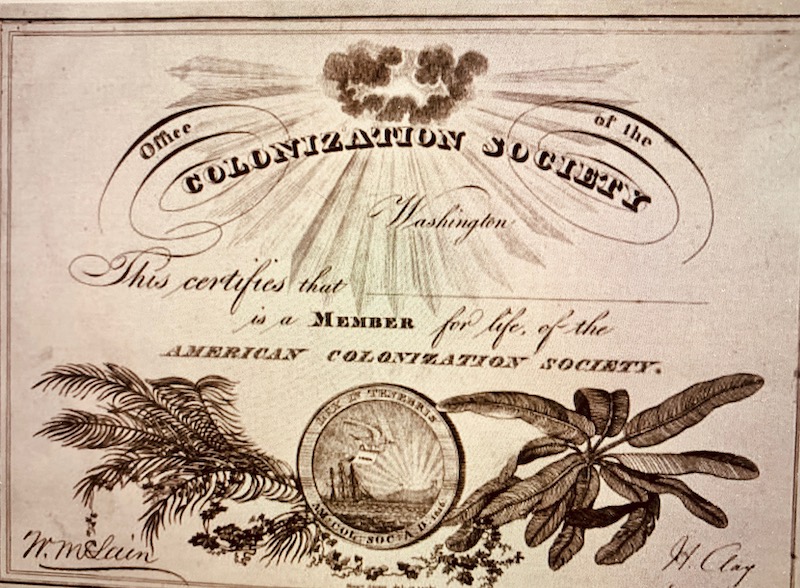 19th century anti-slavery society Henry Clay