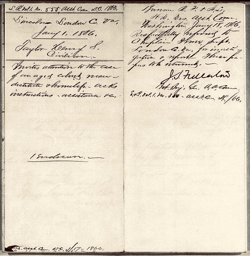 19th century reconstruction era letter